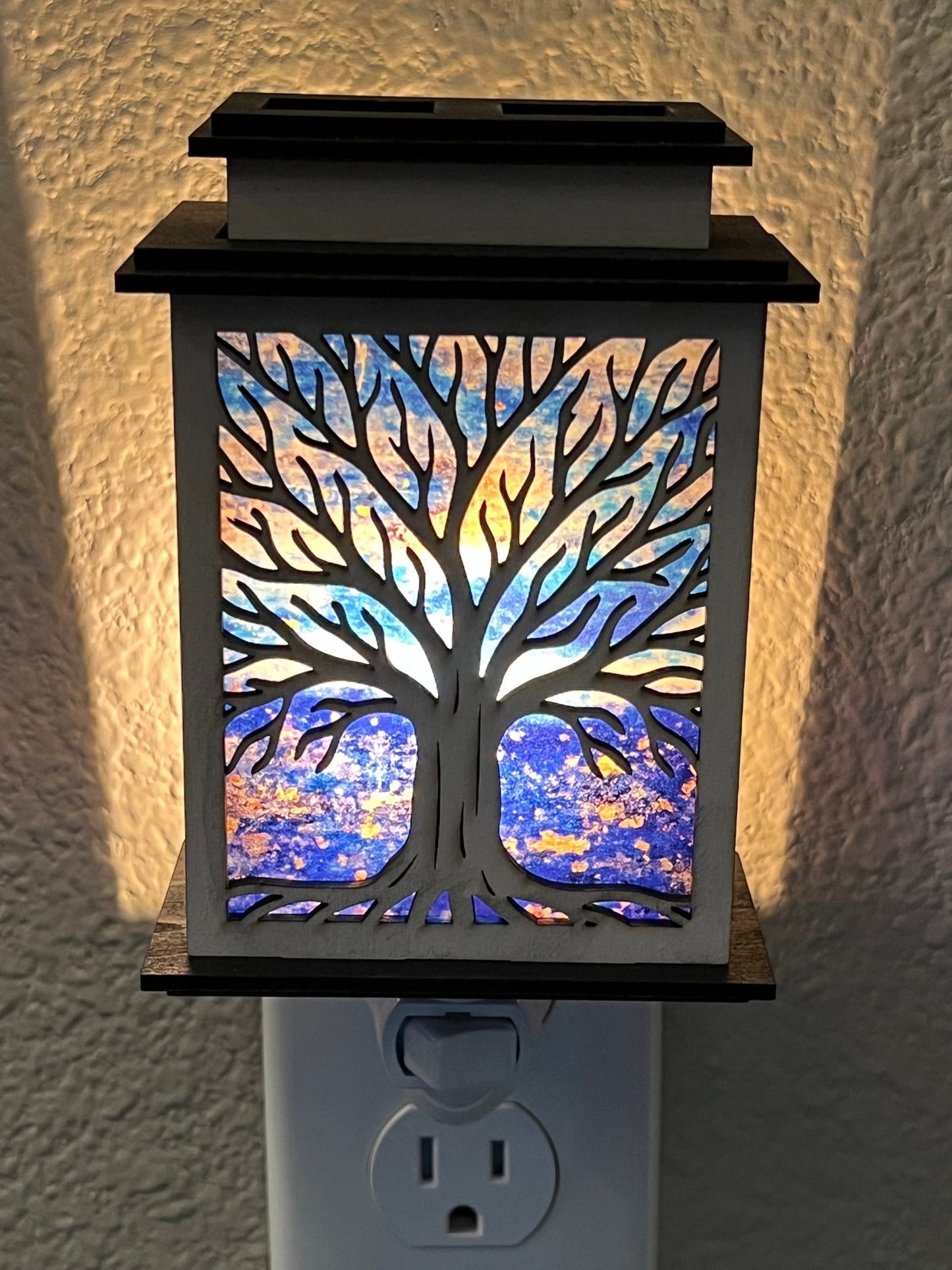 Family Tree Lantern Nightlight SVG Bundle | Laser Cut Files